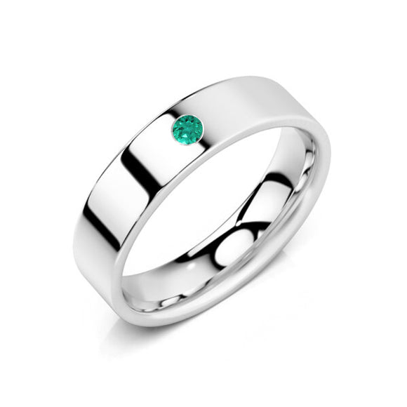 Alliance émeraude Ruban Je Le Veux - 5mm