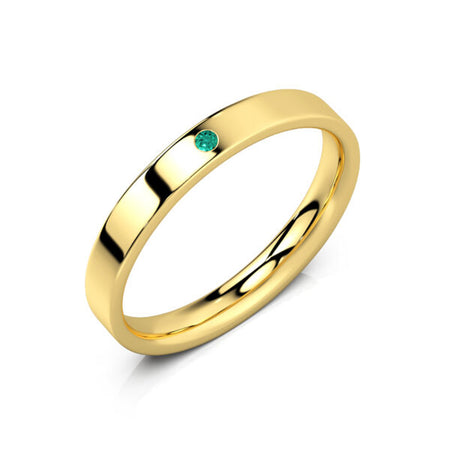 Alliance émeraude Ruban Je Le Veux - 3mm