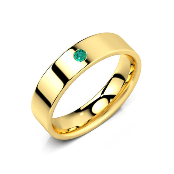 Alliance émeraude Ruban Je Le Veux - 5mm