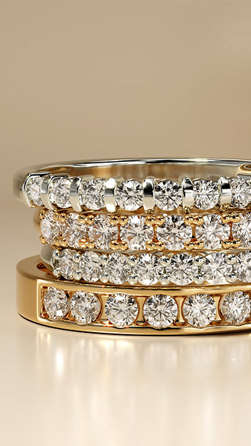 Nos alliances diamant