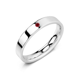 Alliance rubis Ruban Je Le Veux - 3,5mm