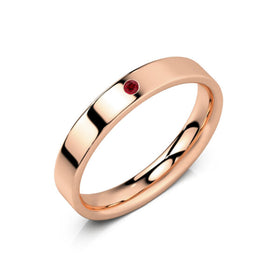 Alliance rubis Ruban Je Le Veux - 3,5mm