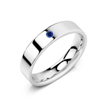 Alliance saphir Ruban Je Le Veux - 4,5mm