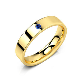 Alliance saphir Ruban Je Le Veux - 4,5mm