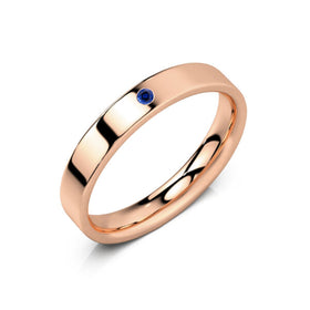Alliance saphir Ruban Je Le Veux - 3,5mm