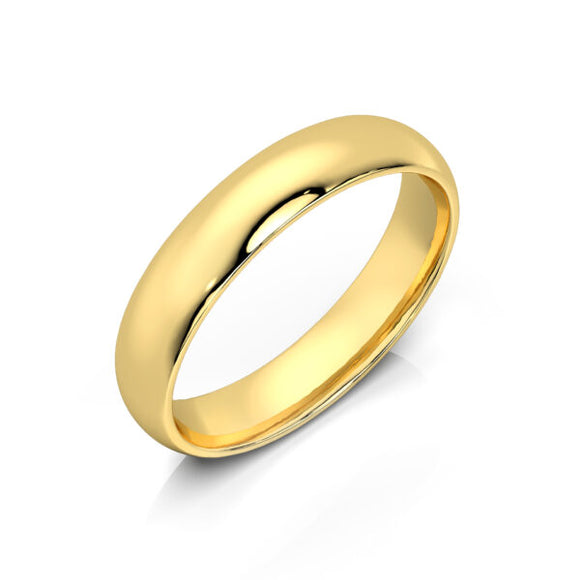 Alliance demi jonc Pour le Meilleur - 4mm