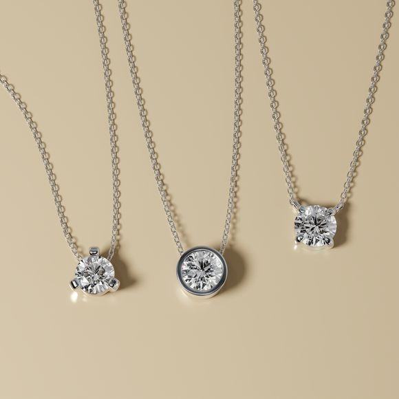 Pendentif solitaire rubis Lune de Miel - 2