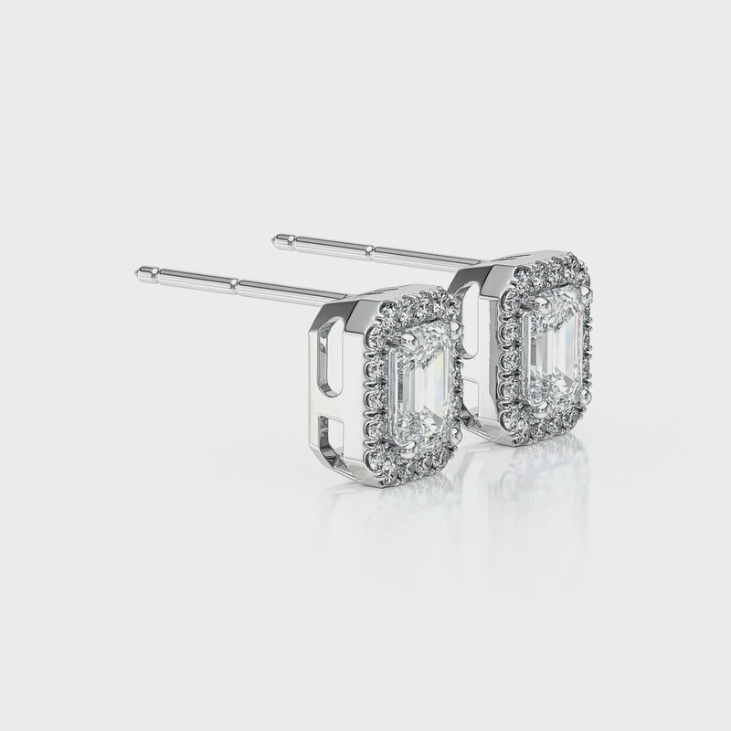 Boucles d’oreilles saphir et diamant Coup de Foudre - 2