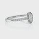 Bague entourage diamant Promets Moi - 3