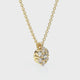 Collier entourage rubis diamant Pour la Vie - 9