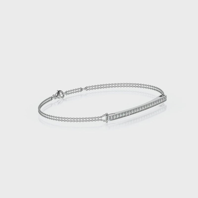 Bracelet diamant Clair de Lune - 2