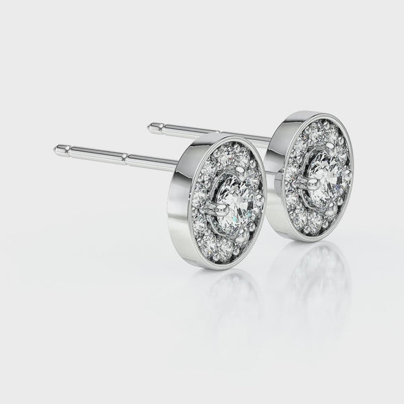 Boucles d’oreilles émeraude et diamant Coup de Foudre - 1