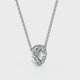 Collier entourage diamant Coup de Foudre - 2