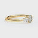 Bague trilogie diamant Coucher de Soleil - 18