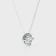 Pendentif solitaire diamant Lune de Miel - 9