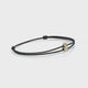 Bracelet cordon saphir vert Lune de Miel - 4
