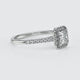 Bague entourage diamant Promets Moi - 1