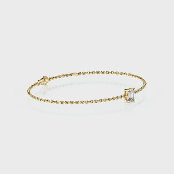 Bracelet aigue-marine Lune de Miel - 3
