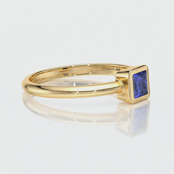 Solitaire saphir Nuit de Noces – 3