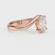 Bague solitaire diamant Clair de Lune - 5