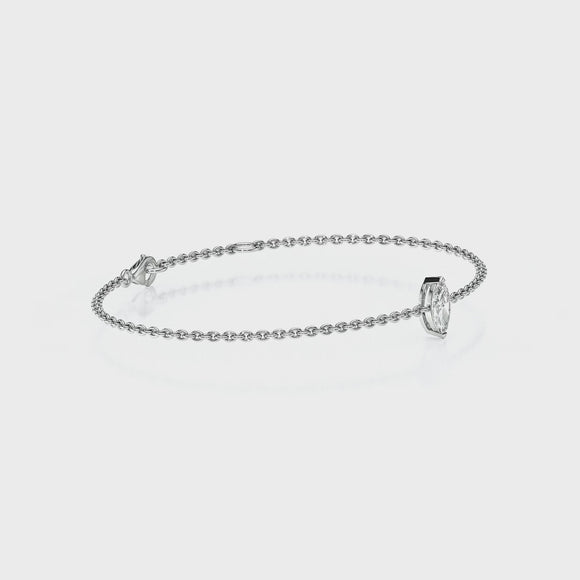 Bracelet diamant Lune de Miel - 2