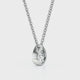 Pendentif solitaire diamant Amour de Minuit - 1
