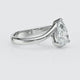 Bague solitaire diamant Clair de Lune - 4