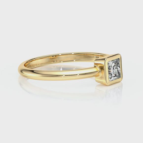 Solitaire améthyste Nuit de Noces – 3