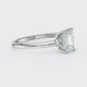 Bague trilogie diamant Coucher de Soleil - 7