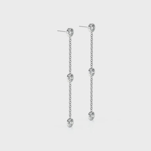 Boucles d’oreilles diamant Nuit de Noces - 2