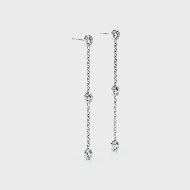 Boucles d’oreilles diamant Nuit de Noces - 2