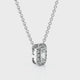 Collier entourage diamant Coup de Foudre - 4