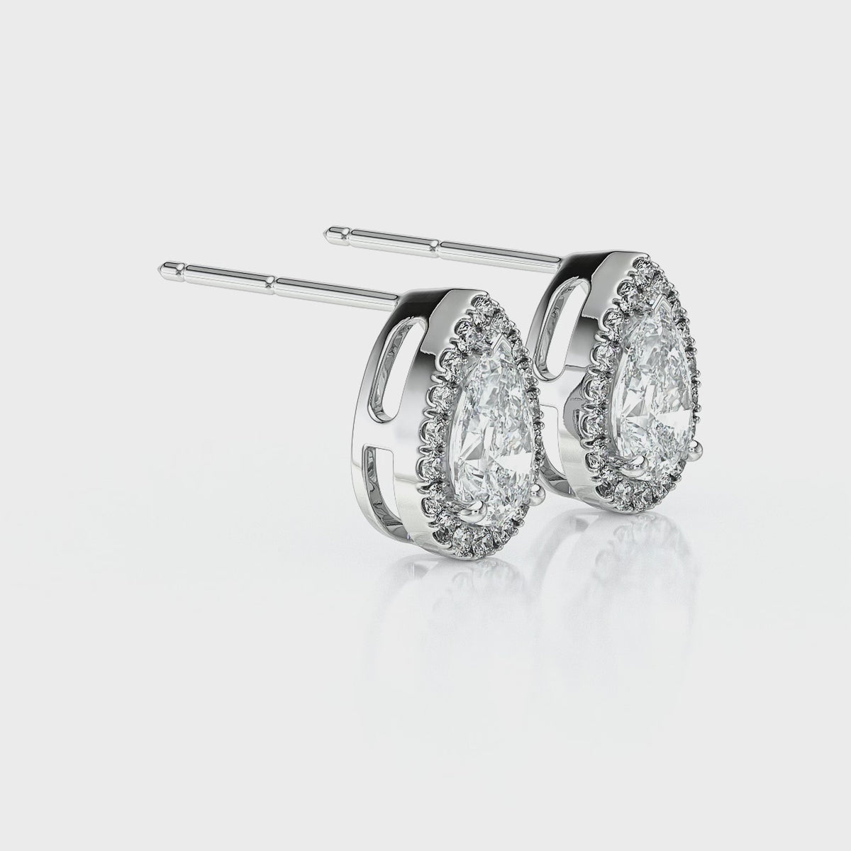 Boucles d’oreilles améthyste et diamant Coup de Foudre - 4