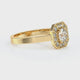 Bague entourage diamant Coup de Foudre - 12