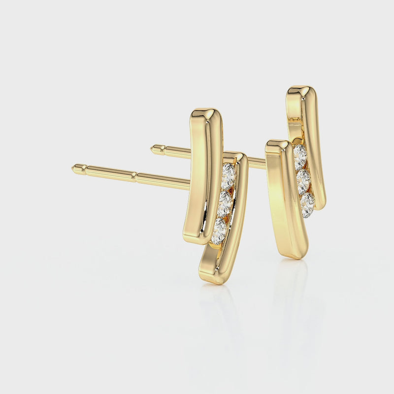 Boucles d’oreilles tourmaline Premier Pas - 1
