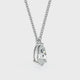 Pendentif solitaire diamant Une Promesse - 1