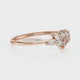 Bague diamant Florale - 3