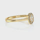 Bague entourage saphir et diamant Promets Moi - 5