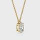 Pendentif solitaire diamant Une Promesse - 2