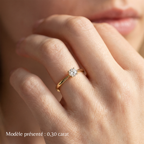 Solitaire topaze Lune de Miel – 2