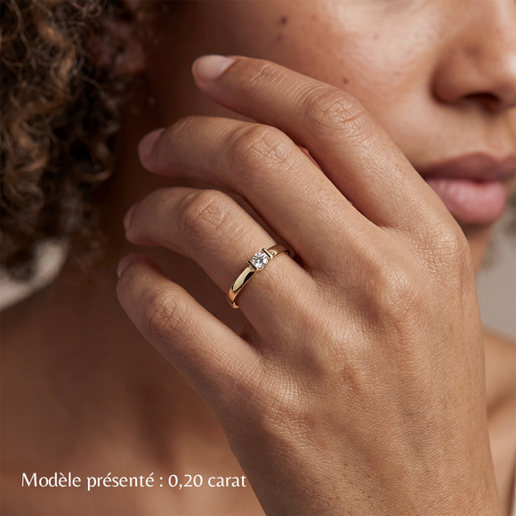 Solitaire diamant Pour Toujours - 2