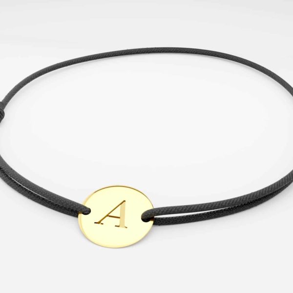 Bracelet cordon médaille