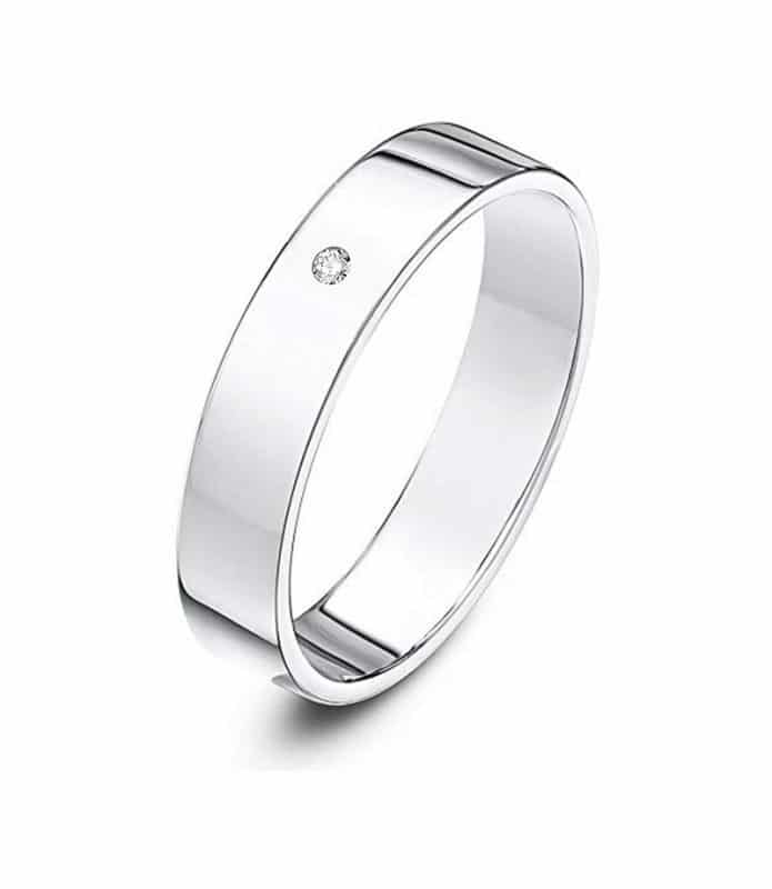Alliance homme diamant best sale