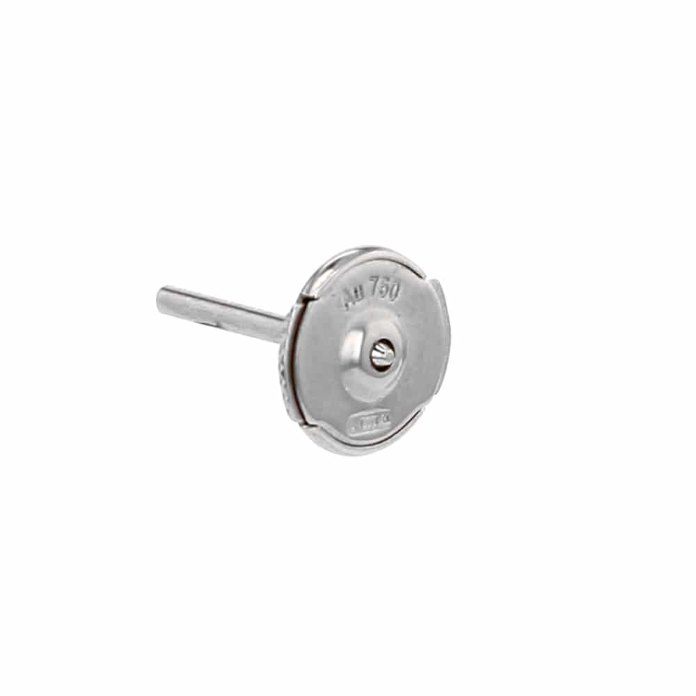 Fermoir Alpa - Fermoir Boucle d'oreille en Or blanc | Atelier du diamant