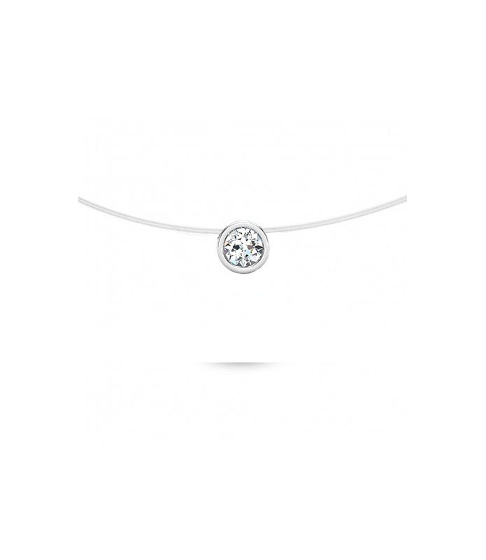 diamant sur fil nylon