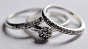 Bague de mariage en argent