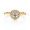 Bague entourage diamant Pour la Vie - 2 – Image 2
