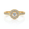 Bague entourage diamant Pour la Vie - 4 – Image 2