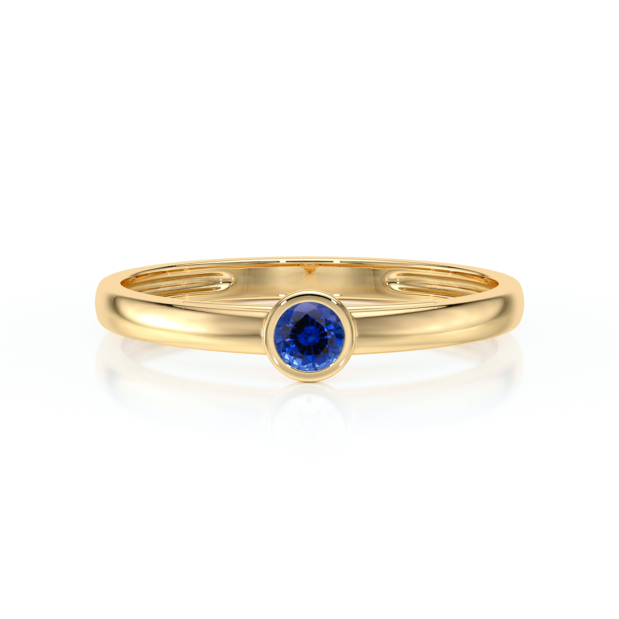 Bague en or avec un joli diamant bleu, mettant en avant une monture élégante et moderne, parfaite pour un cadeau romantique ou une occasion spéciale. Bague à solitaire en or jaune, accessoire de mode intemporel, bijou de qualité supérieure.