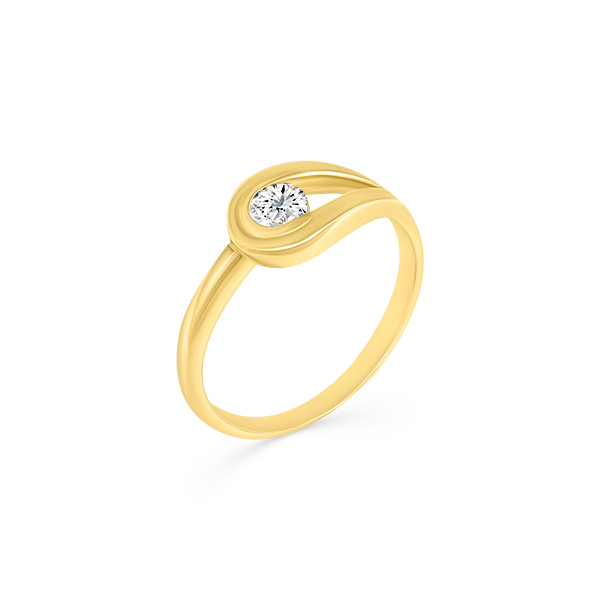 Bague solitaire diamant